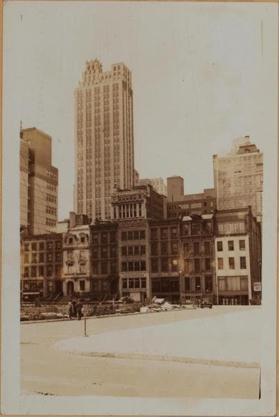 Manhattan: 49th Street (West) - 5th Avenue, 1933