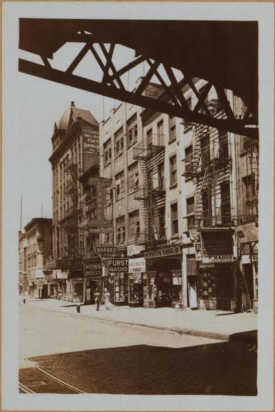 Manhattan: Cortlandt Street - Greenwich Street, 1933–1936