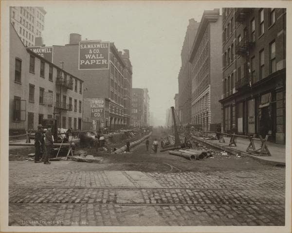 Manhattan: Lafayette Street - Prince Street, 1900