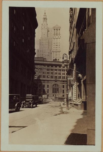 Manhattan: South William Street - Mill Lane, 1929
