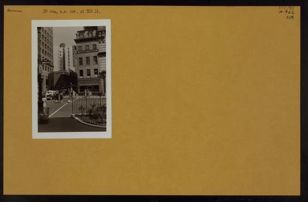 Manhattan: 6th Avenue - 35th Street, 1941