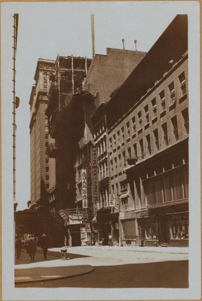 Manhattan: Cortlandt Street - Broadway, 1933