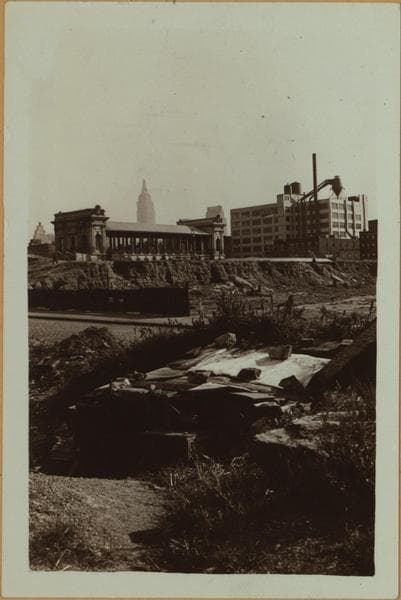 Squatters Colony at the corner of West 54th Street near 12th Avenue., 1933