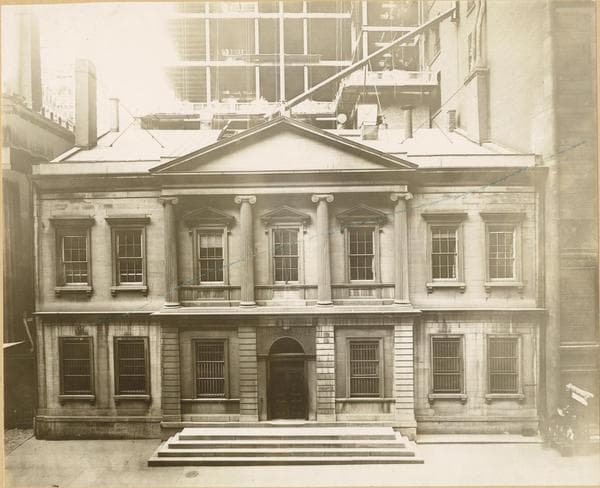 Manhattan: Wall Street - Nassau Street, 1916