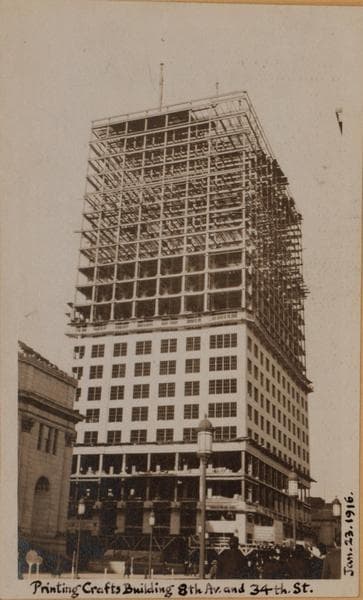 Manhattan: 8th Avenue - 34th Street (West), 1916