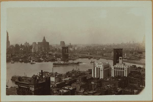 Bridges - Brooklyn Bridge., 1933