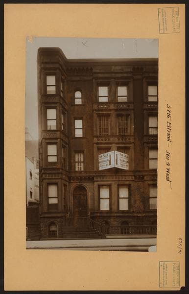 Manhattan: 57th Street (West) - 5th Avenue, 1912