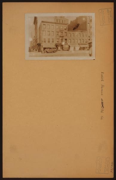Manhattan: 8th Avenue - 29th Street, 1928