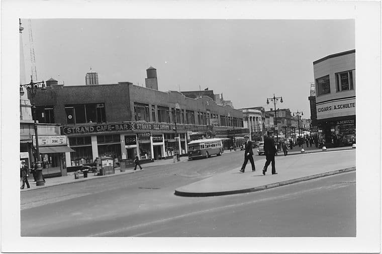 Fulton Street at Hudson Avenue, to East, Brooklyn, 1942-05-13