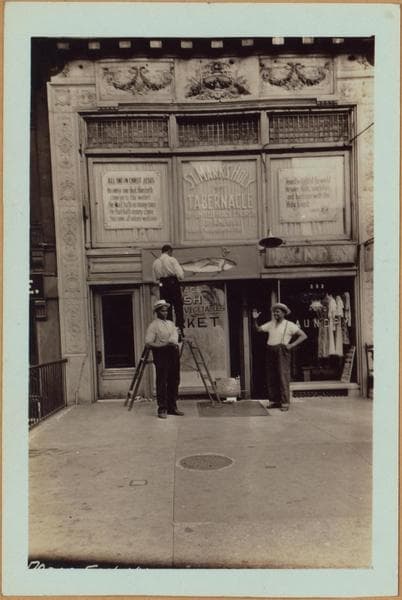 Manhattan: Lenox Avenue - 123rd Street (West), 1938