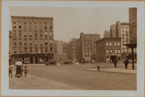 Manhattan: Grand Street - Mangin Street, 1936