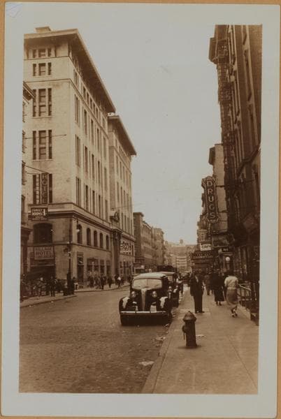 Manhattan: Bleecker Street - West Broadway, 1936
