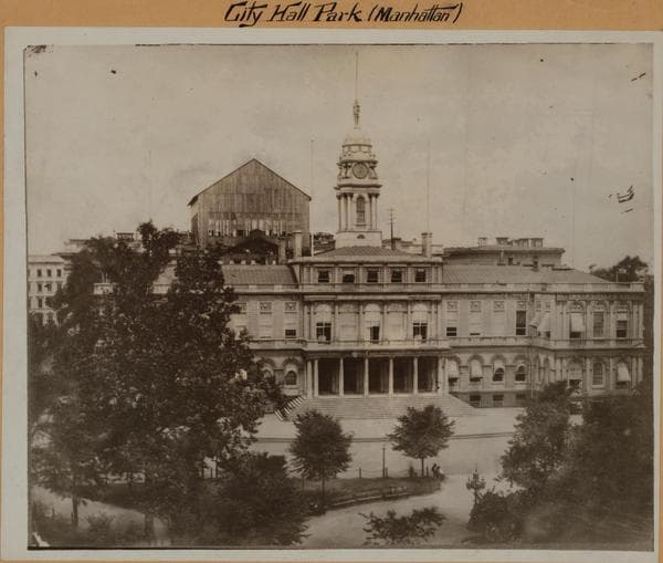 Manhattan: City Hall Park., ca. 1875