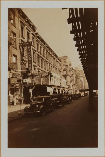 Manhattan: 6th Avenue - 51st Street (West), 1937