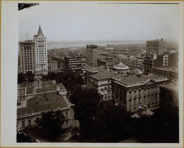 Manhattan: City Hall Park - City Hall., 1945