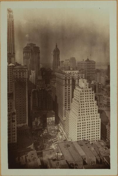 General view - Wall Street - Northwest., 1930