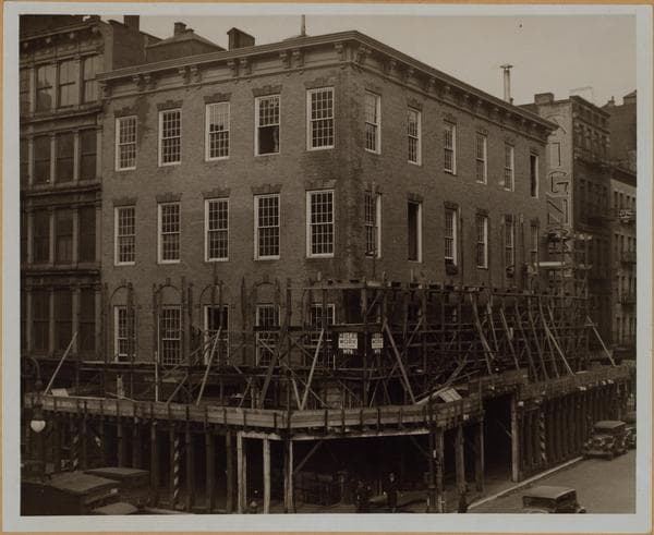 Manhattan: Grand Street - Lafayette Street, 1936