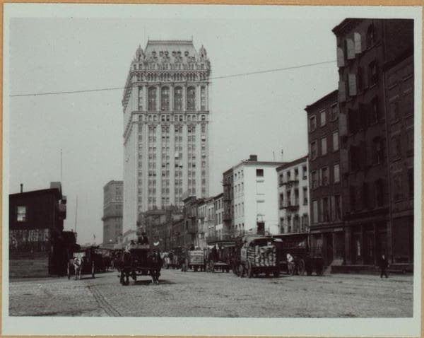 Manhattan: West Street - Albany Street, 1911–1929