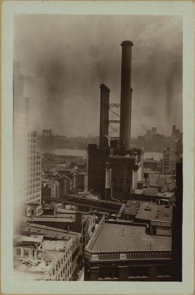 General view - East side of Lower Manhattan., 1929–1930