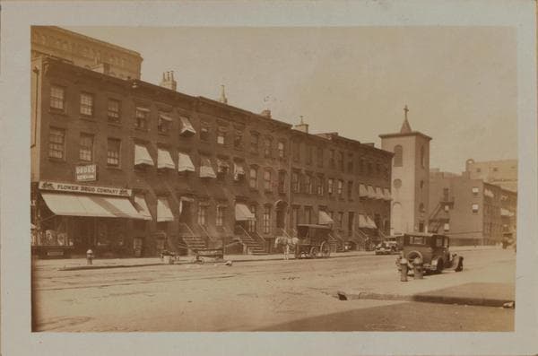 Manhattan: Hudson Street - Barrow Street, 1928