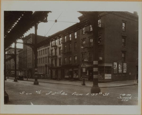 Manhattan: 2nd Ave. - 36th St. E., 1939