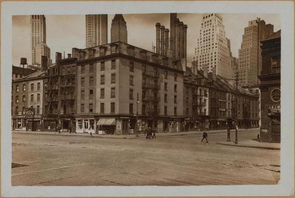 Manhattan: Fulton Street - South Street, 1928–1932