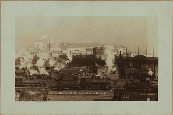 Richmond: Richmond Terrace - Bay Street, 1924