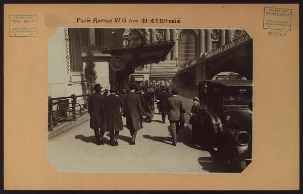 Manhattan: Park Avenue - 41st Street, 1918