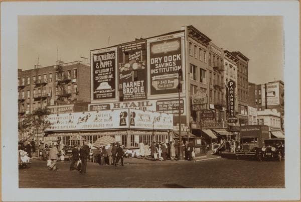Manhattan: Delancey Street - Essex Street, 1936