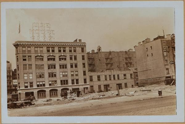 Manhattan: Hudson Street - Canal Street, 1935