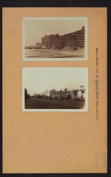 Manhattan: West Street - Spring Street, 1927–1934