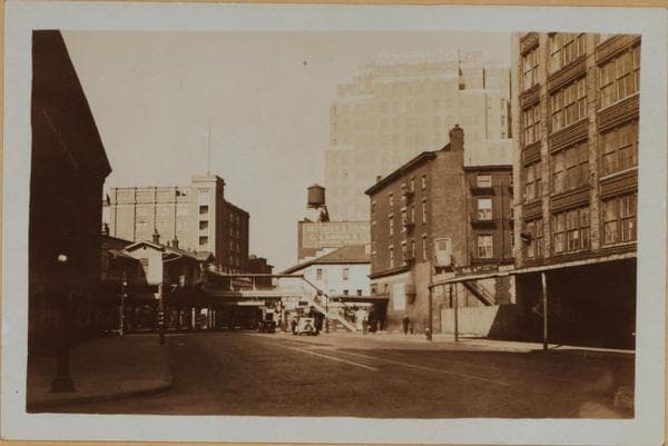 Manhattan: Hudson Street - 13th Street, 1933