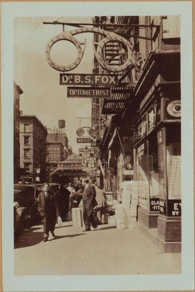 Manhattan: Rivington Street - Ludlow Street, 1937