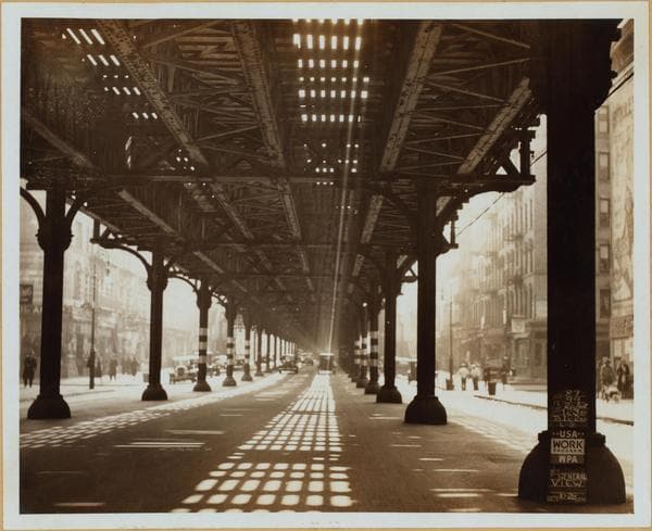 Manhattan: 2nd Avenue - 122nd Street (East), 1936