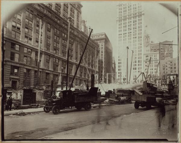 Manhattan: Nassau Street - Liberty Street, 1921