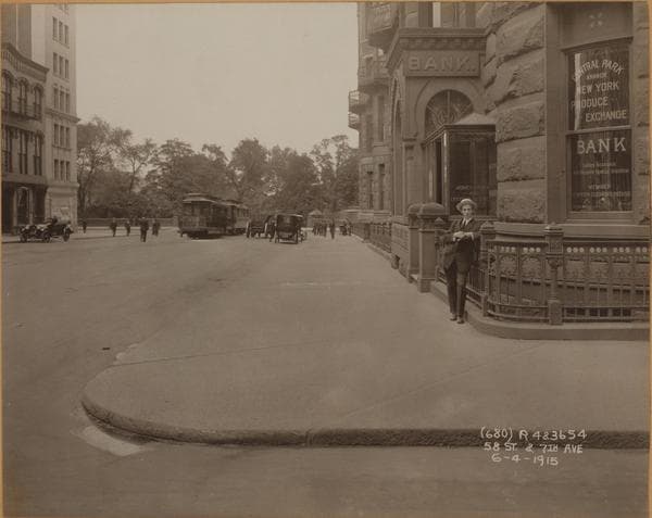 Manhattan: 7th Avenue - 58th Street, 1915