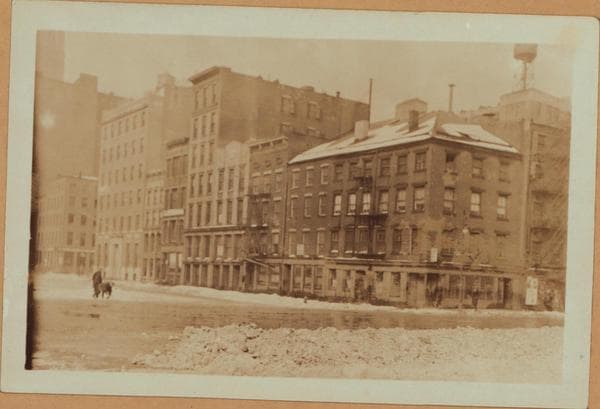 Manhattan: Wall Street - South Street, 1929
