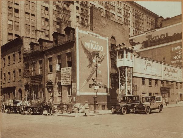 Manhattan: Prince Street - Crosby Street, 1925