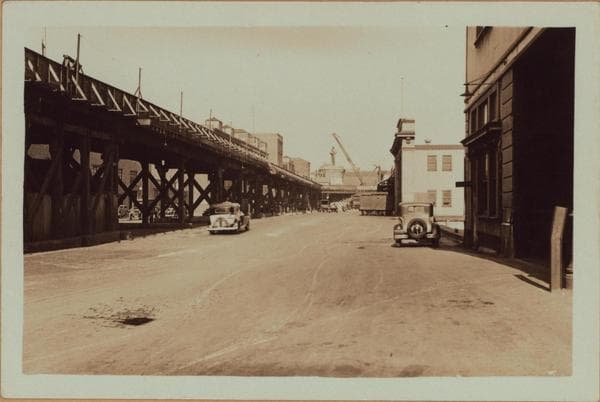Manhattan: South Street - Rutgers Slip, 1932