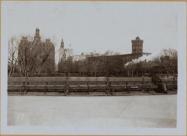 Manhattan: Battery Park - Broadway (North)., 1900