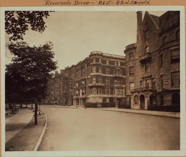 Manhattan: Riverside Drive - 81st Street, 1925