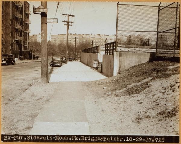 Bronx: Briggs Avenue - 202nd Street (East), 1937