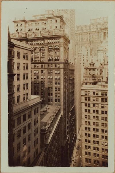 Manhattan: New Street - Beaver Street, 1931