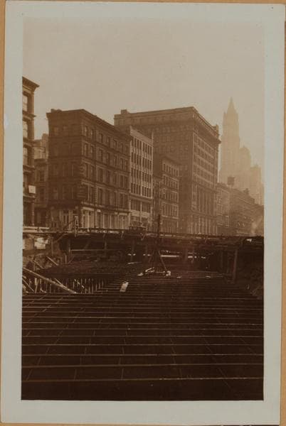 Manhattan: Church Street - White Street, 1928