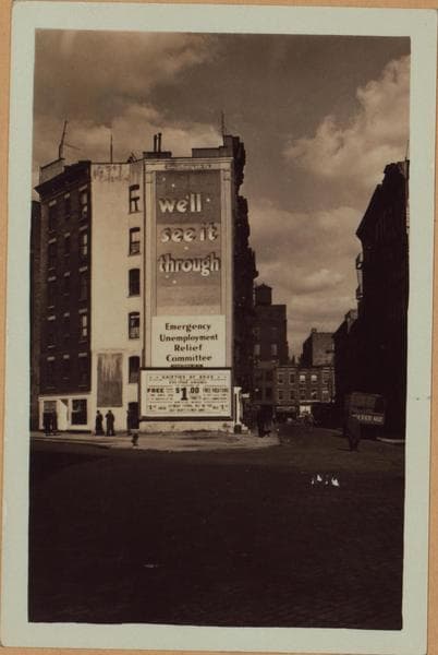 Manhattan: Morton Street - 7th Avenue South, 1933