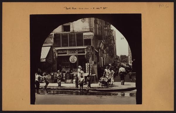 Manhattan: Park Avenue - 106th Street, 1938
