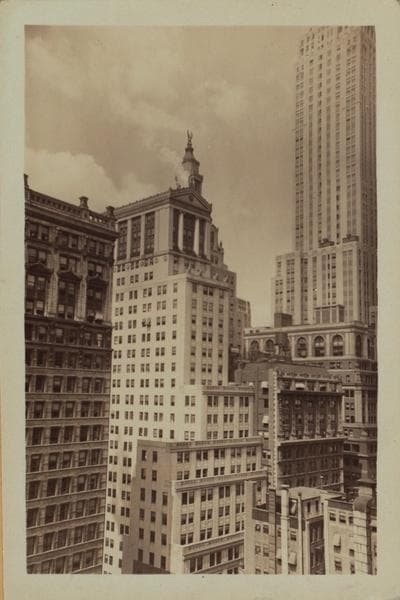 Manhattan: Pine Street - William Street, 1930