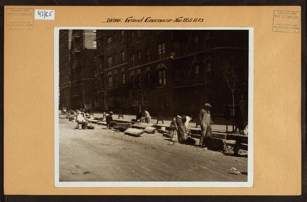 Bronx: Grand Concourse - McClellan Street, 1936