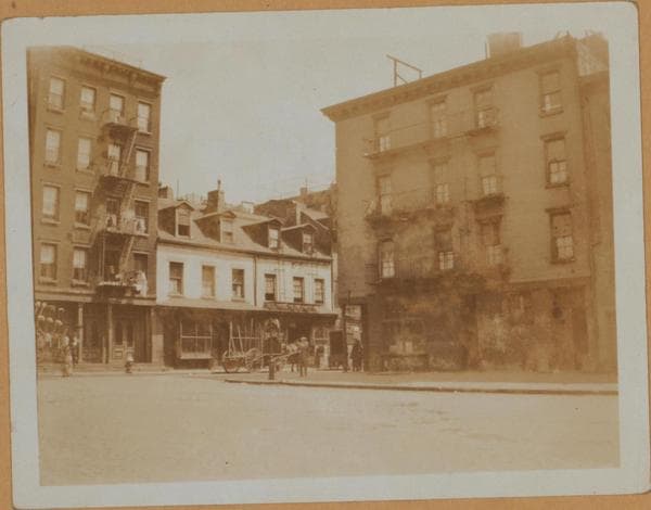 Manhattan: Cherry Street - James Street, 1924