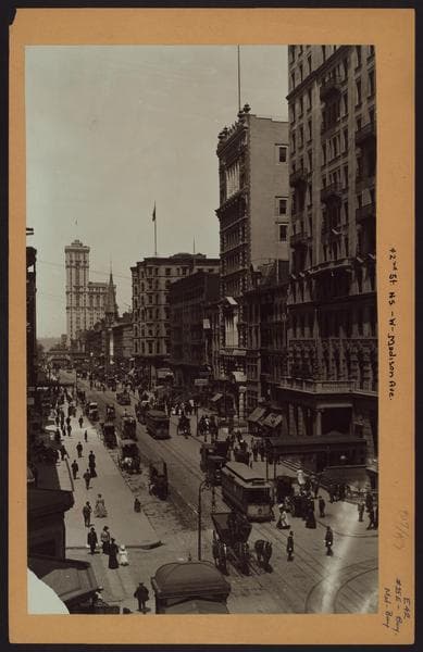 Manhattan: 42nd Street - Madison Avenue, 1910